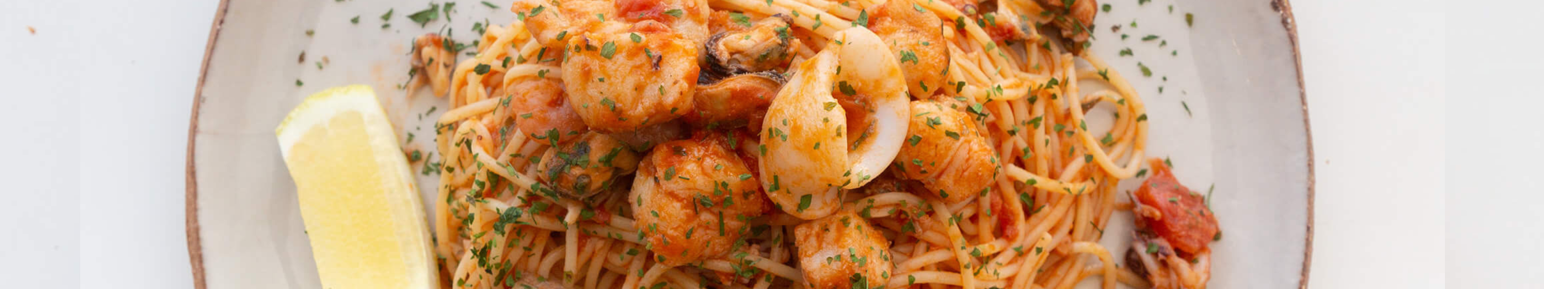 Seafood Spaghetti Marinara by Steve Costi Seafood  kit