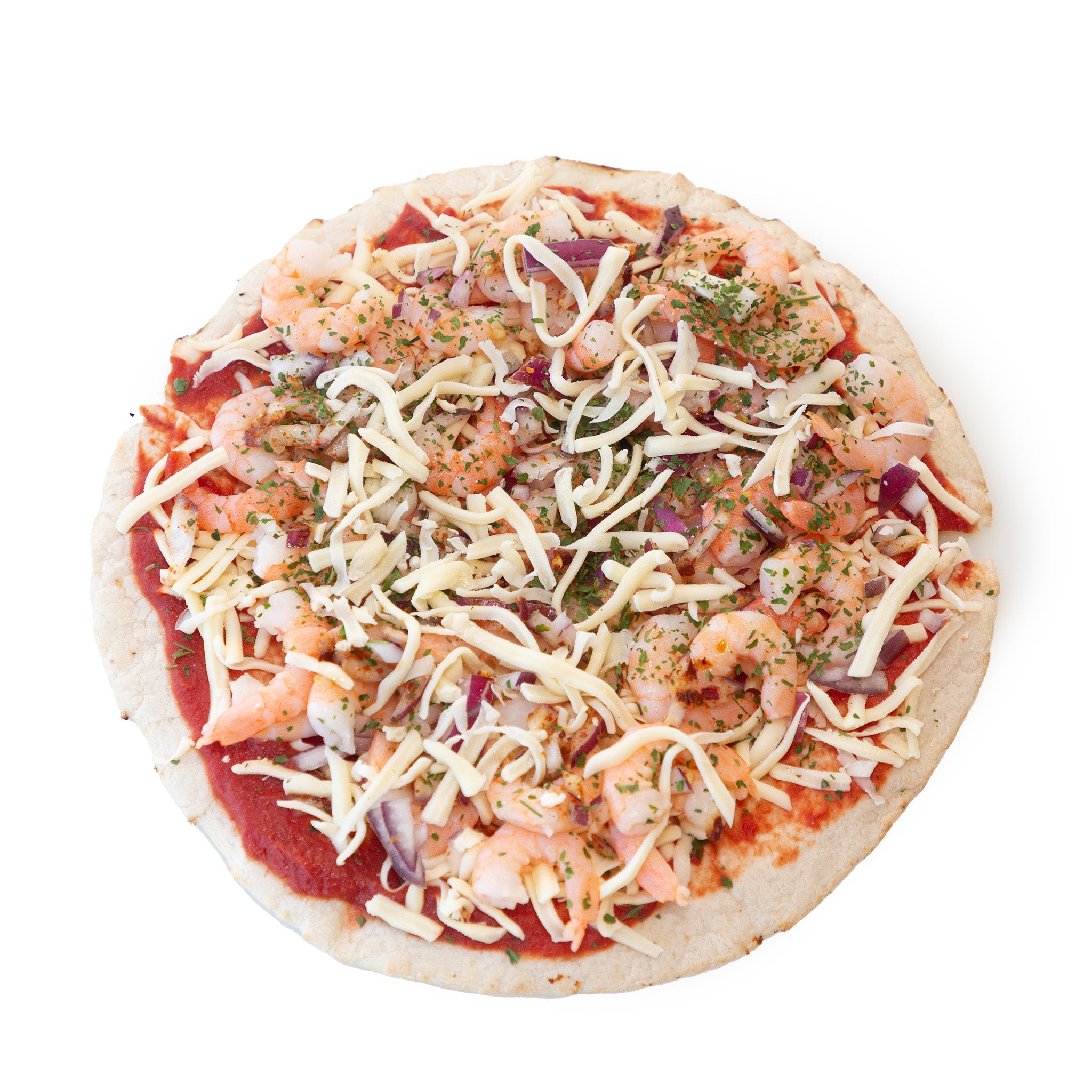 Frozen Prawn Pizza from Steve Costi Seafood