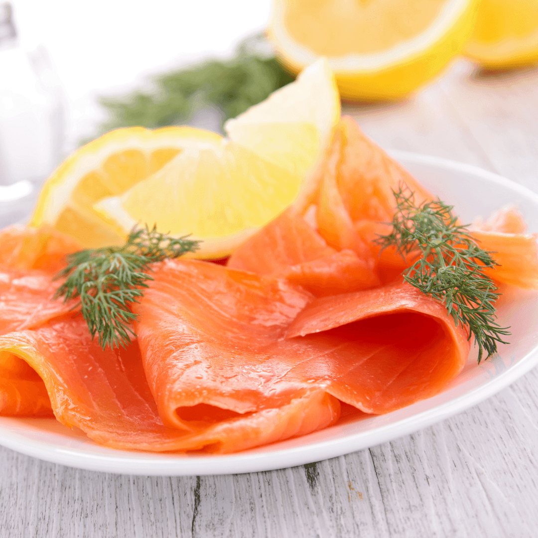 Atlantic smoked salmon from steve Costi seafood