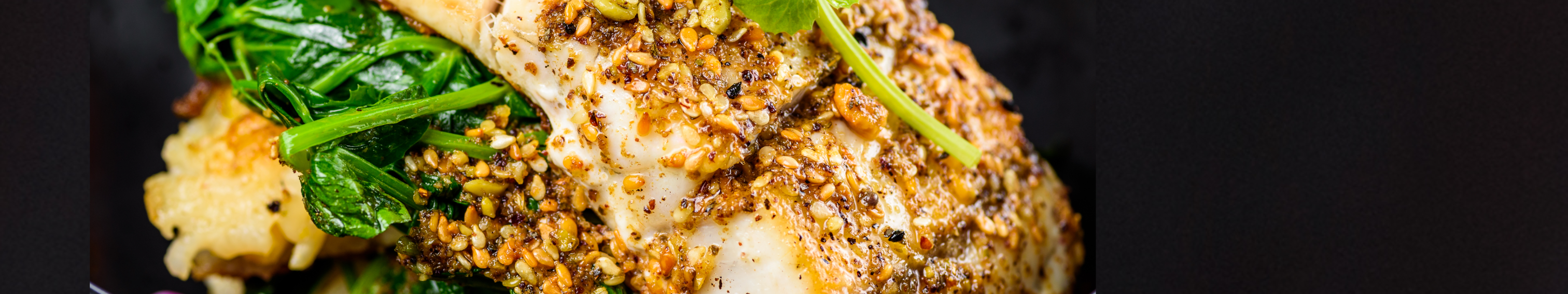 Panko & Sesame Crusted Barramundi