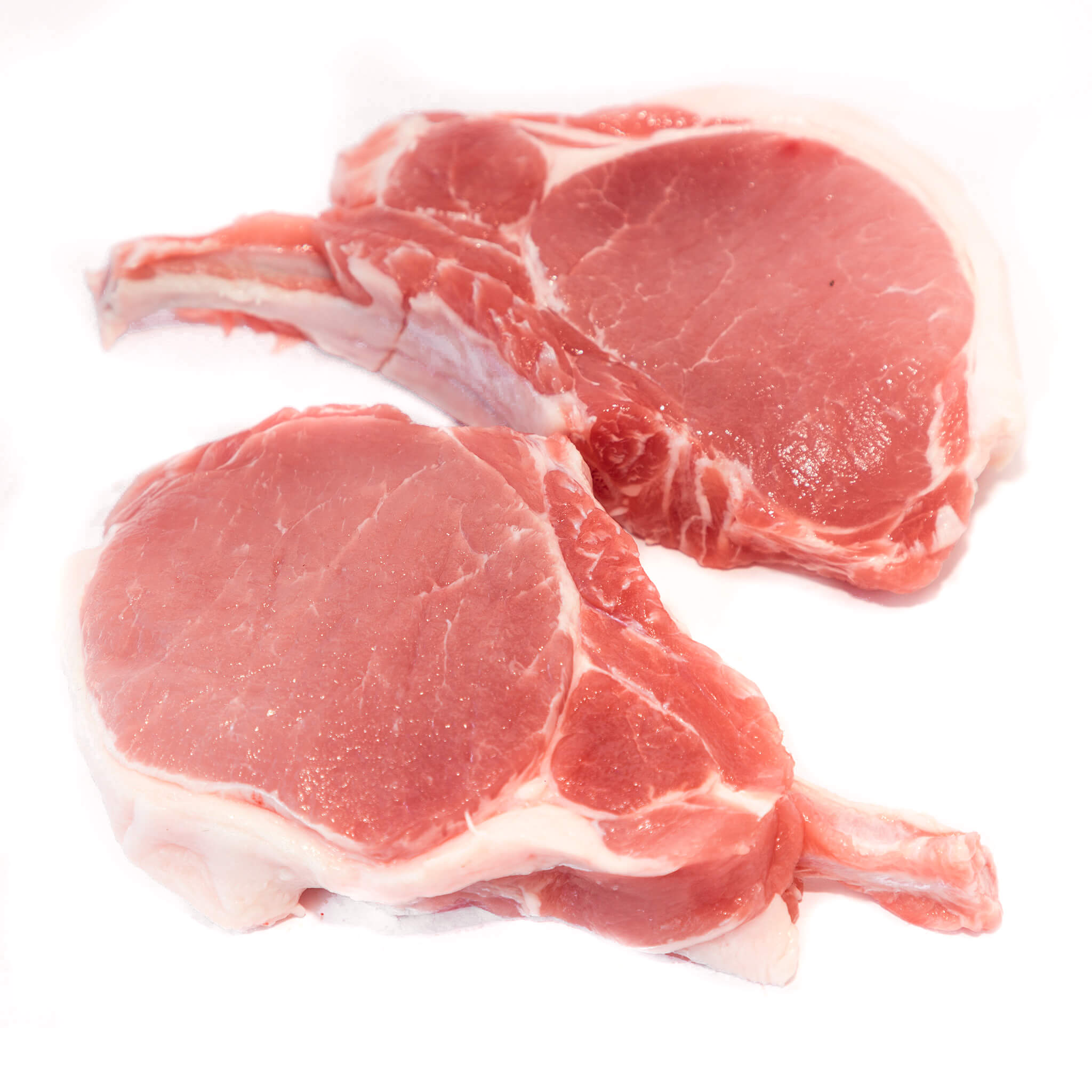 2 Pork Cutlets for delivery in Sydney from Steve Costi Seafood