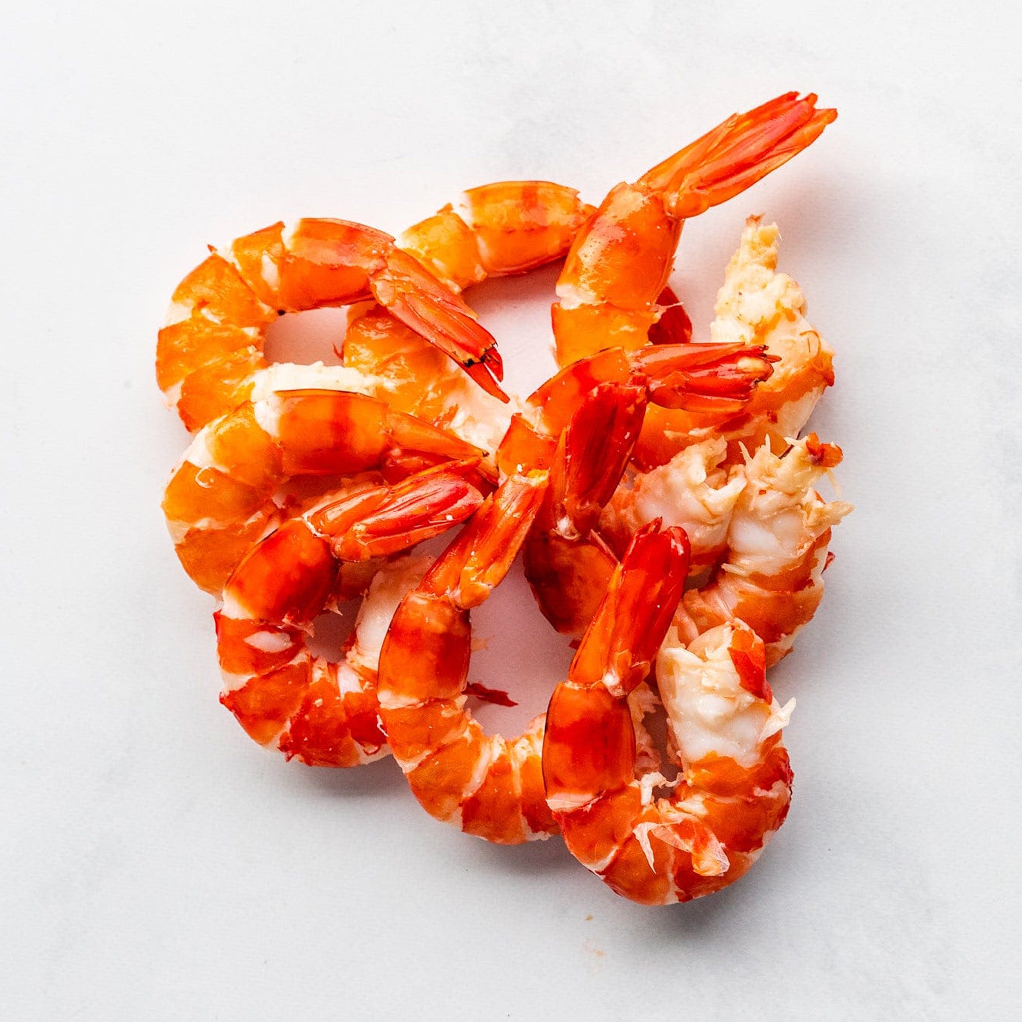Hand Peeled Cooked Tiger Prawns from steve costi seafood