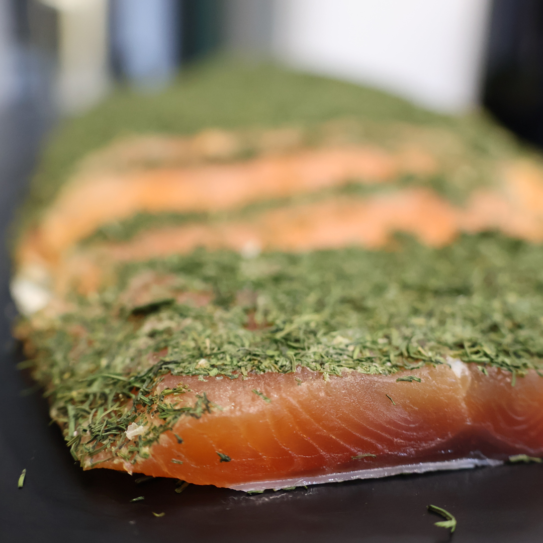 Salmon Gravlax for Christmas by Steve Costi Seafood
