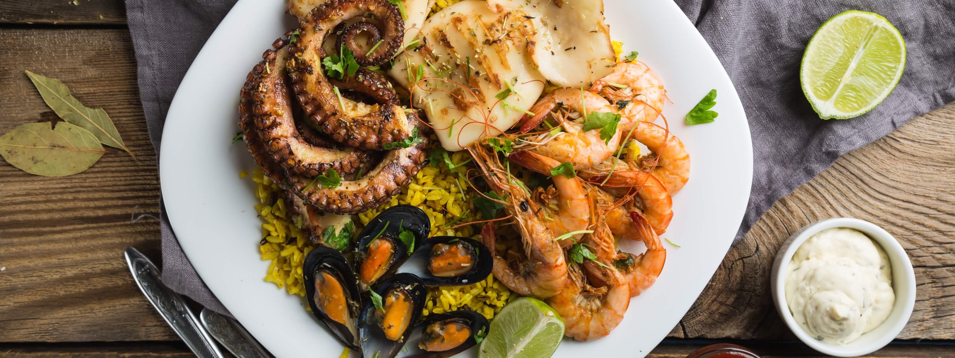 octopus,scallops, squid calamari and more from steve costi seafood