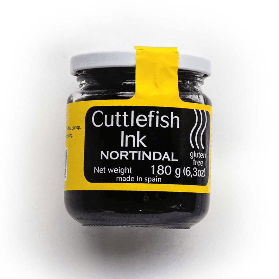 Cuttlefish Ink Nortindal jar 180g to buy from Costi seafood
